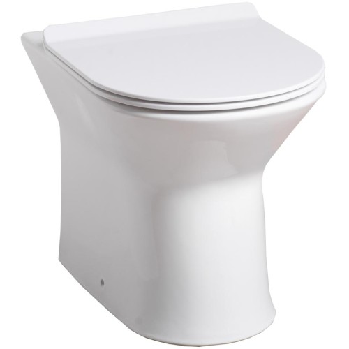 Qualitex - Venice Back To Wall Pan & Soft Close Seat