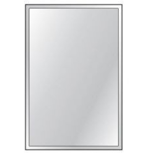 HIB - Bevelled Mirror 4mm Float Glass 45 x 30cm - Priced Per Pack