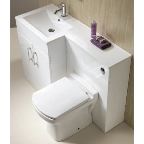 Qualitex - Genesis Monica 60 Slim WC Unit 598x250x800mm