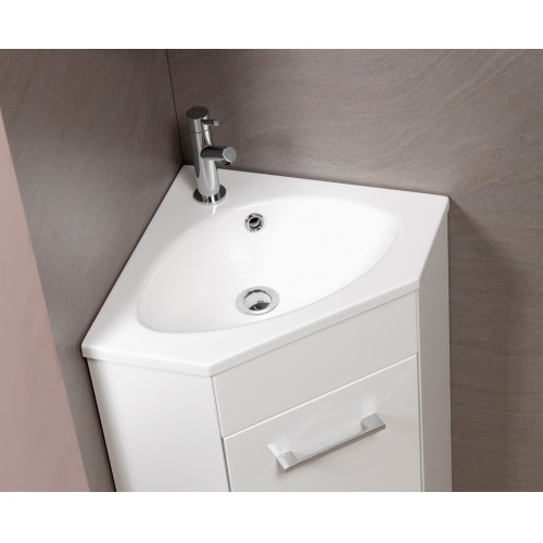 Qualitex - Genesis Richmond 1 Door Corner Combination Base Unit & Basin