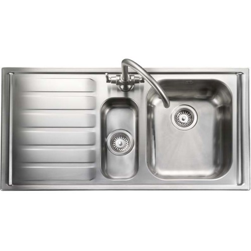 Sterling - Rangemaster Manhattan 1.5 Bowl & Drainer RH