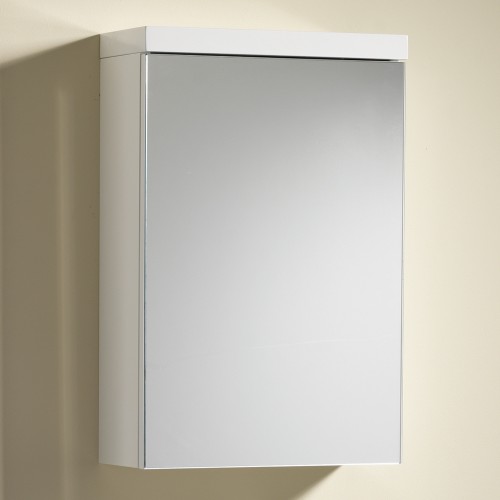 Qualitex - Genesis Eden 400 1 Door Mirrored Cabinet 4000x160x563mm