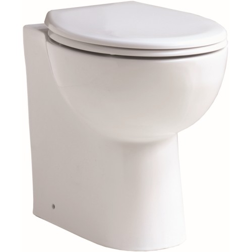 Qualitex - Cornell Comfort Back-To-Wall Pan & Soft Close Seat