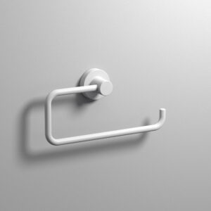 Tecno Project Open Towel Ring - White