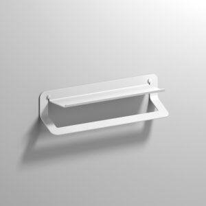 Quick Towel Rail & Shelf 45cm - White
