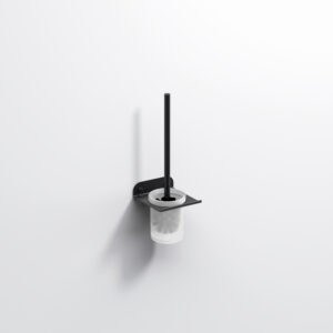 Quick WC Brush Set - Black/White Frosted