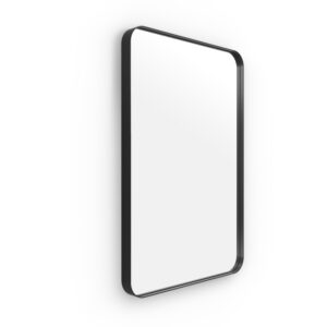 City Rectangular Mirror 50 Black - 50x75cm