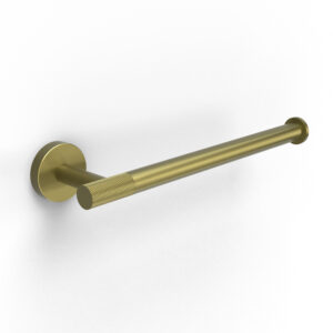 Turner Open Towel Bar - Brushed Brass
